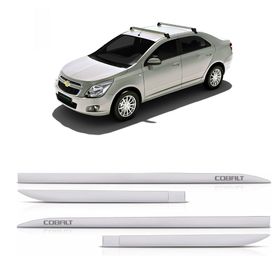 Friso Lateral Personalizado Branco Summit Onix Acessórios Chevrolet  98551295 - lojachevroletnova